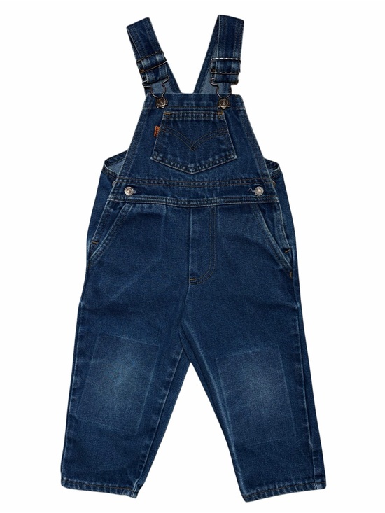 Levi's Other - Vintage Levi’s Orange Tab Denim Overalls Pants Retro Casual School Size 3T
